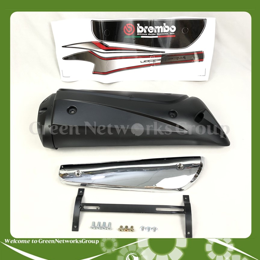 [HCM]Ốp che pô SH 300i đời 2017-2019 Greennetworks