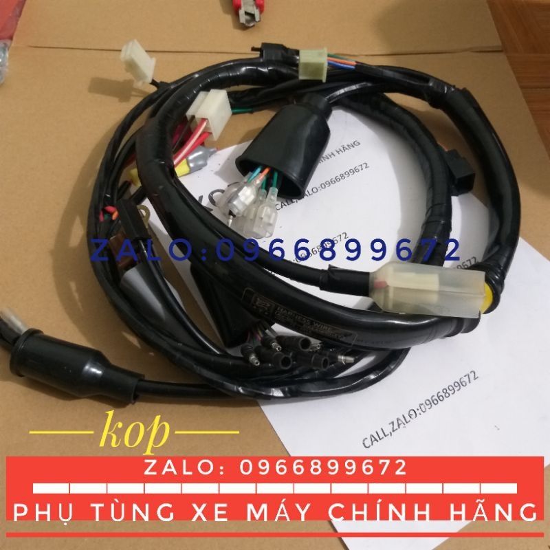 Bộ dây điện sườn xe dream nhật -sale5%