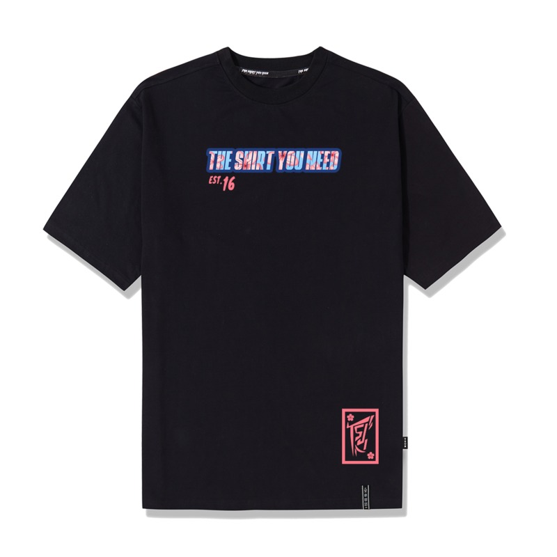 Áo thun TSUN Blossom Flower Tee - Black
