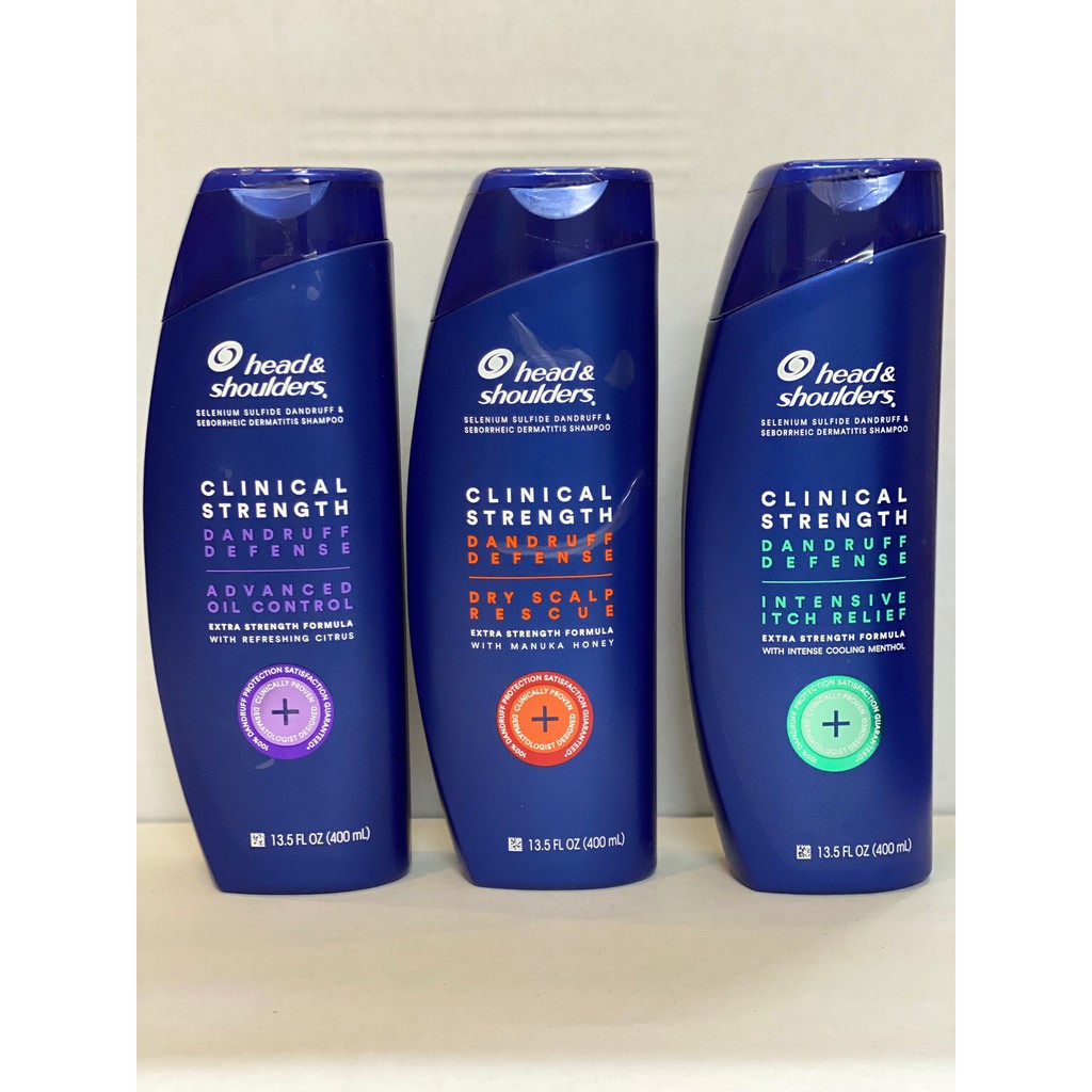 Dầu gội Head & Shoulders Clinical Strength 400ml - Mỹ