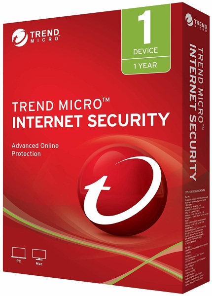 Trend Micro Internet Security 1 PC 1 Năm