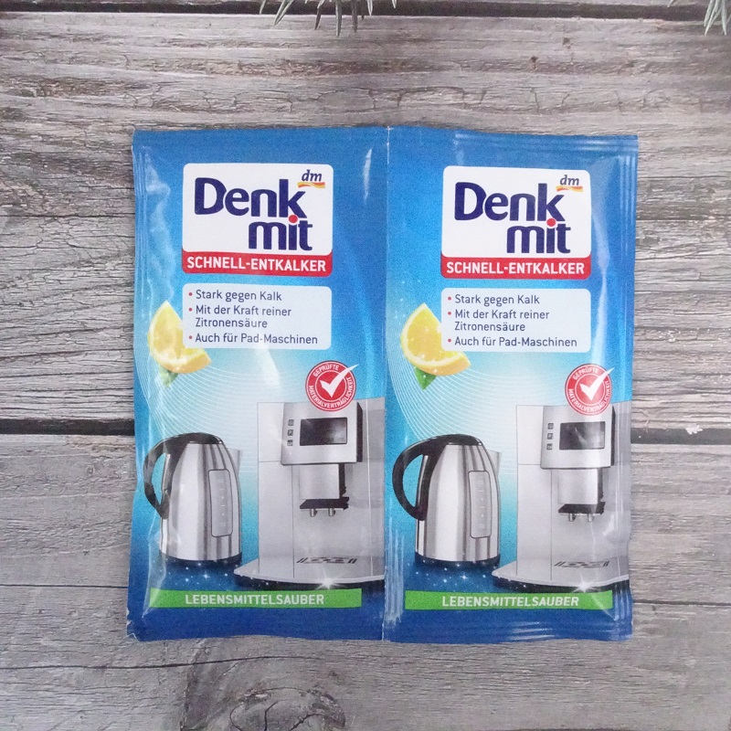 Bột Rửa Ấm Siêu Tốc Denkmit, Tẩy Cặn Bình Denkmit, Bột tẩy cặn ấm siêu tốc, máy pha cà phê Denkmit