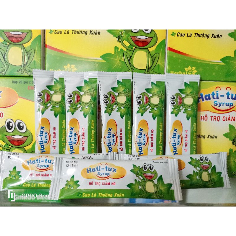 Siro Ho Hati - Tux (Hộp 20 Gói 5Ml)