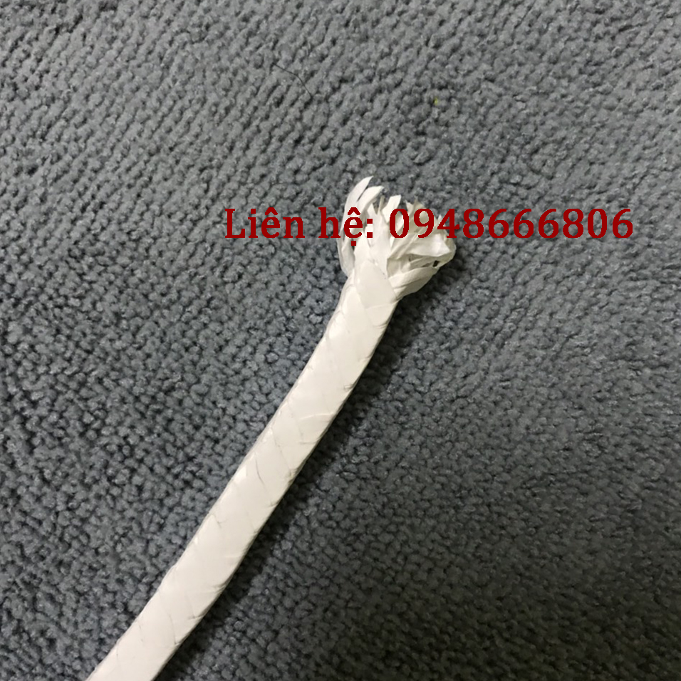 DÂY TEFLON (DÂY, SỢI TẾT CHÈN TEFLON) kích thước vuông 6x6