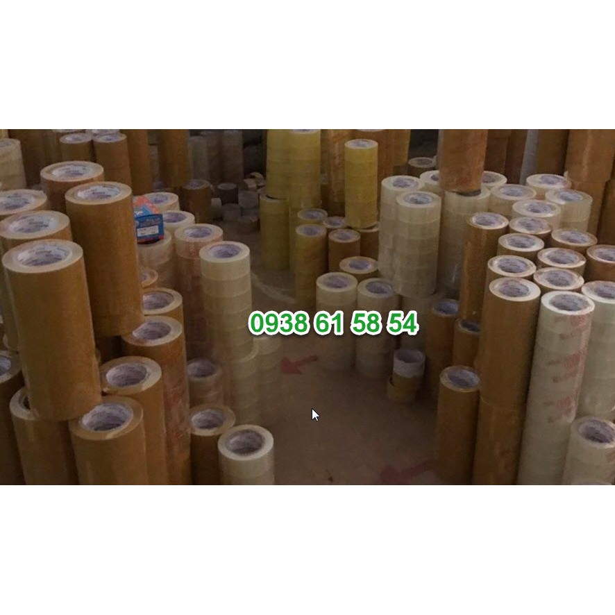 Băng Keo Mỏng Lõi 200Y/cây gồm 6 cuộn