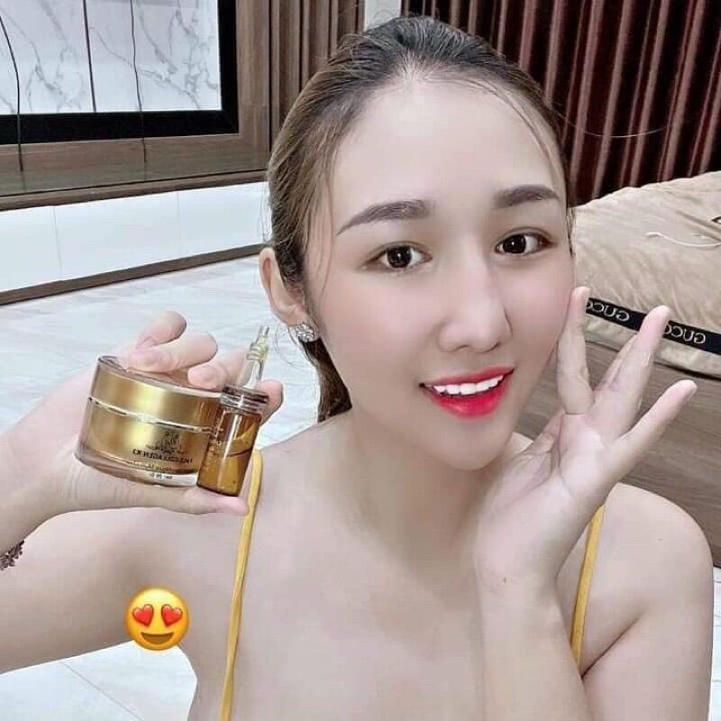 [HCM]Combo Kem Face X3 Và Serum Dưỡng Collagen X3