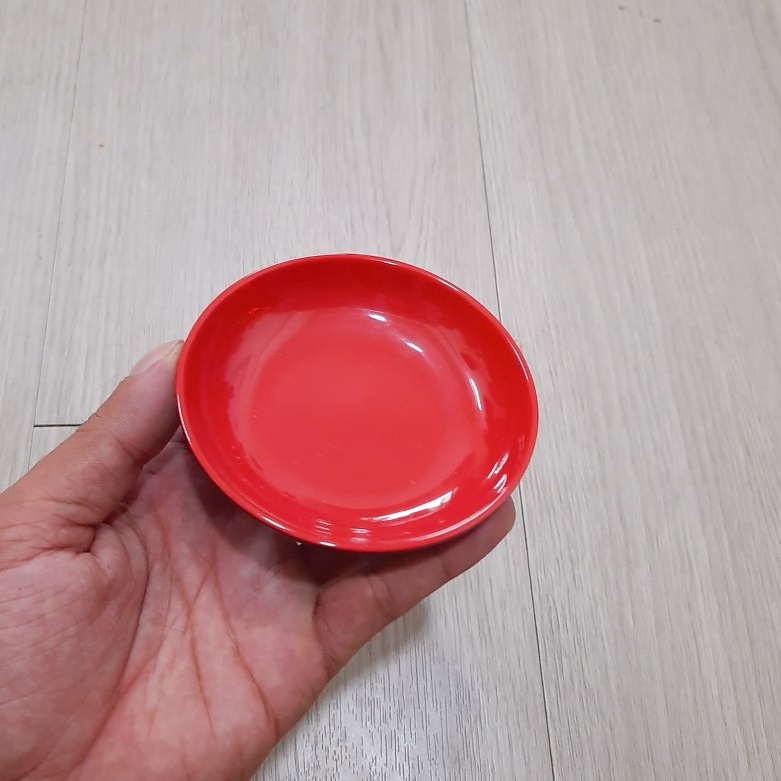 [HCM]10 Chén Nước Chấm Đỏ Đen - T26