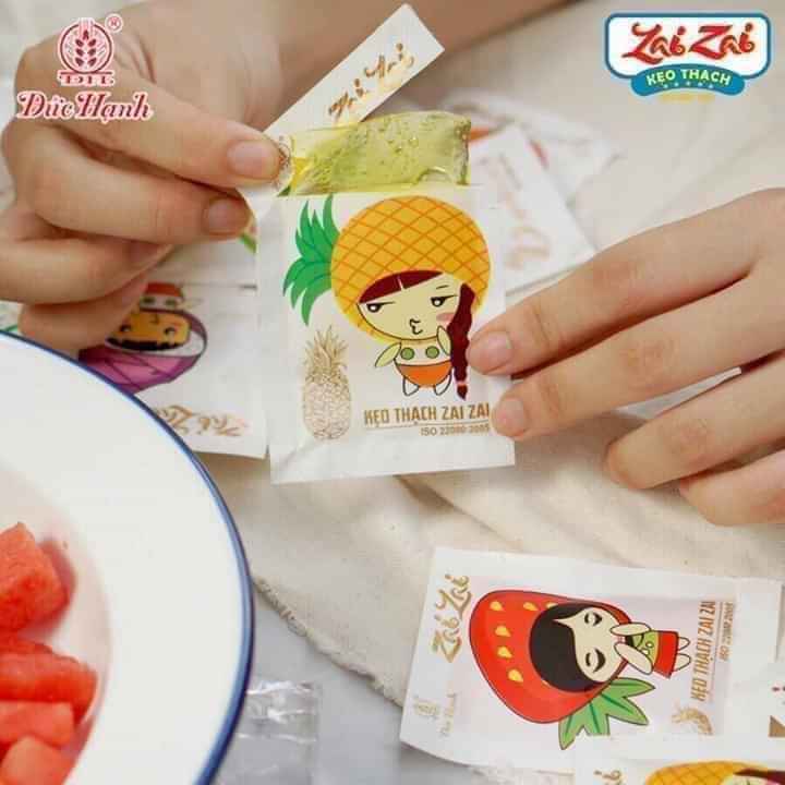COMBO 2 GÓI THẠCH ZAI ZAI HIỆU ĐỨC HẠNH MIX ĐỦ VỊ
