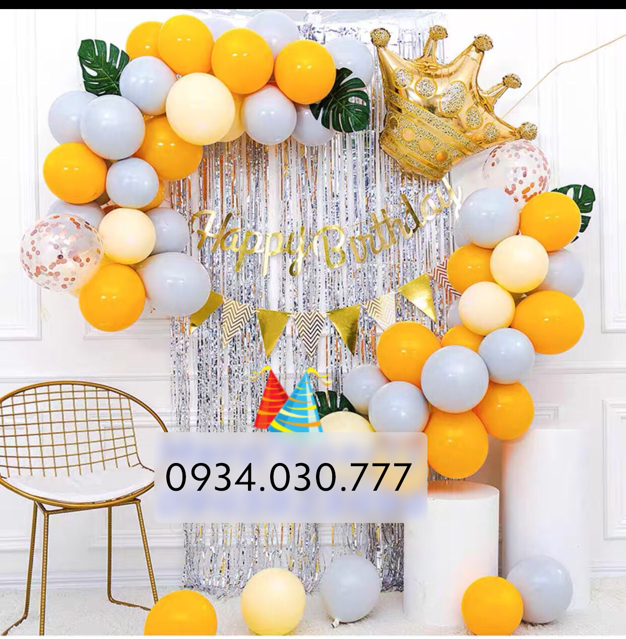 [HCM]Set trang trí sinh Nhật bé trai bé gái