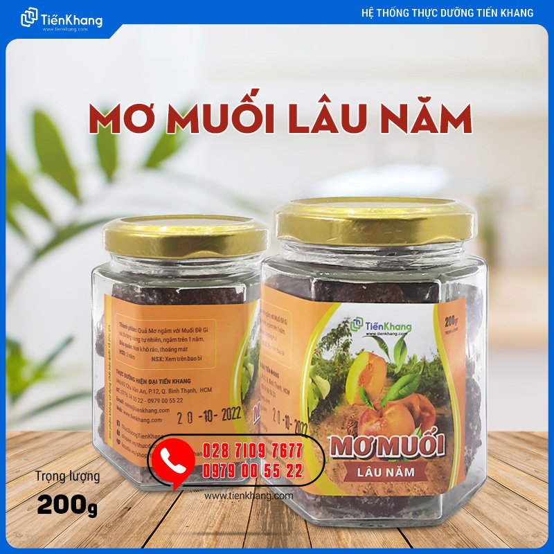 Mơ Muối Lâu Năm - Hũ (200gram)