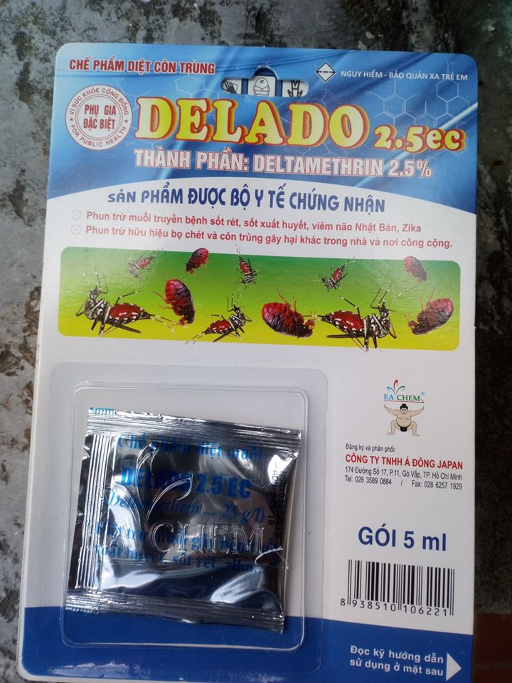 Diệt bọ chét Delado