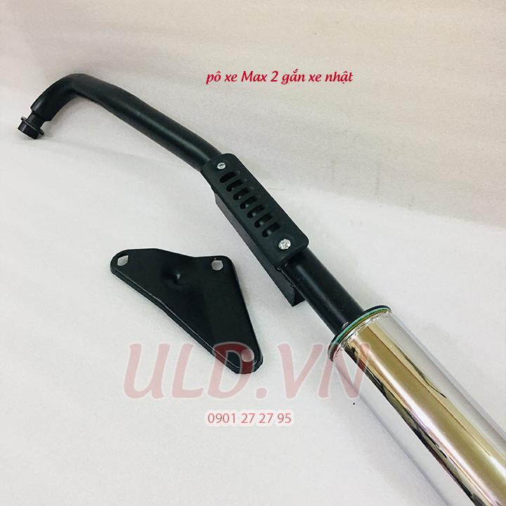 [HCM]pô xe Max 2 gắn cho xe Nhật