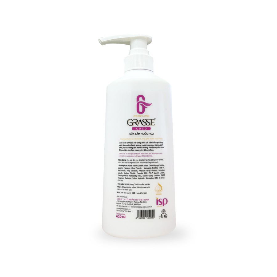GRASSE - Sữa Tắm Nước Hoa 620ml
