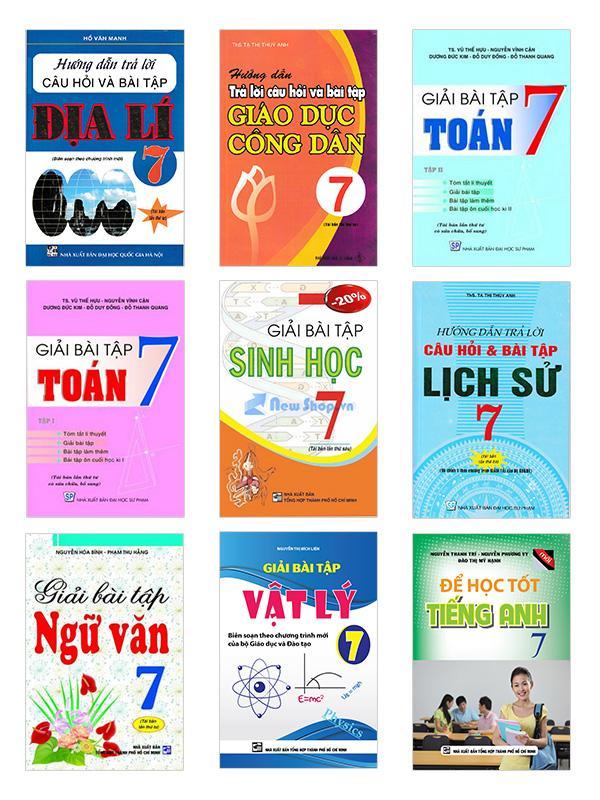 Mua Combo Sách Giải Bài Tập 7