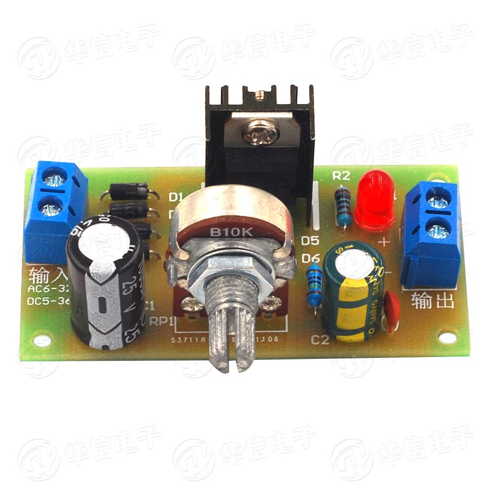 Bảng mạch điều chỉnh tăng giảm điện áp LM317