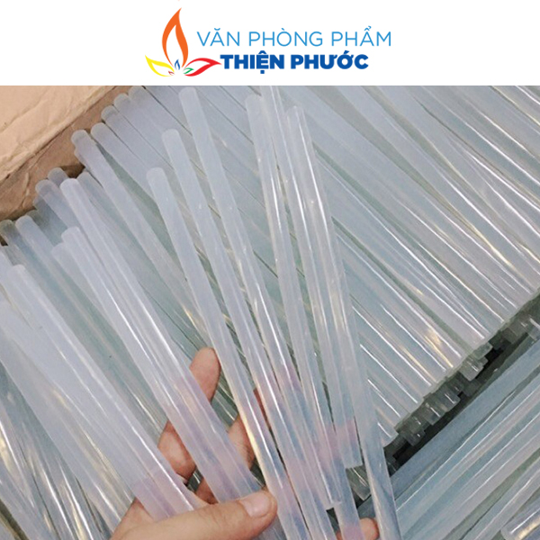 Keo nến Silicon lớn/nhỏ dùng cho súng bắn keo dán thùng carton THIỆN PHƯỚC