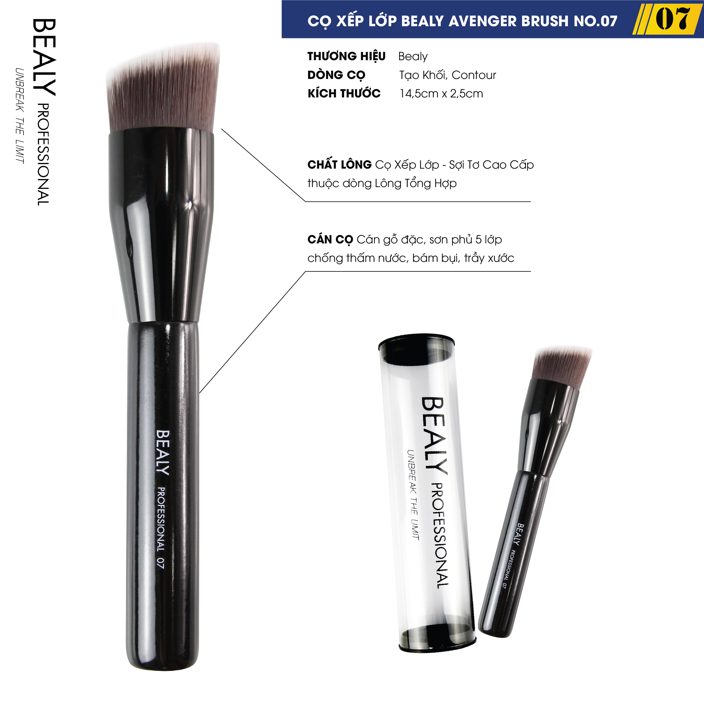 CỌ LẺ XẾP LỚP BEALY AVENGER BRUSH