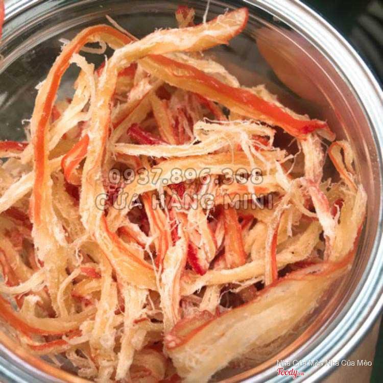 【DATE MỚI】Khô Mực Xé Sợi Hấp Nước Dừa ~250g (Sản Phẩm Như Hình)
