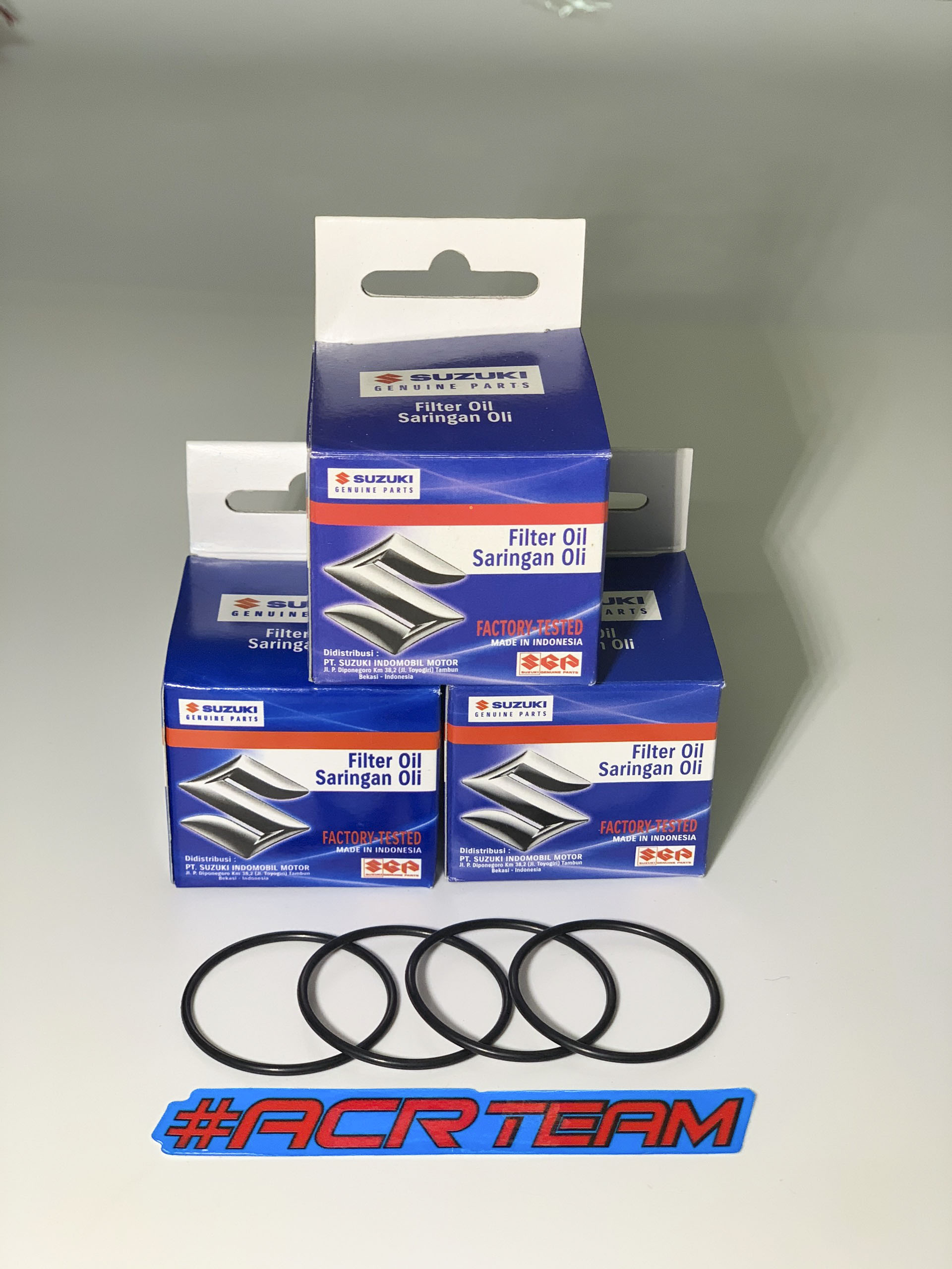 [HCM]Combo 3 cái Lọc Nhớt TẶNG 1 Gioăng cao su - Chính hãng Suzuki