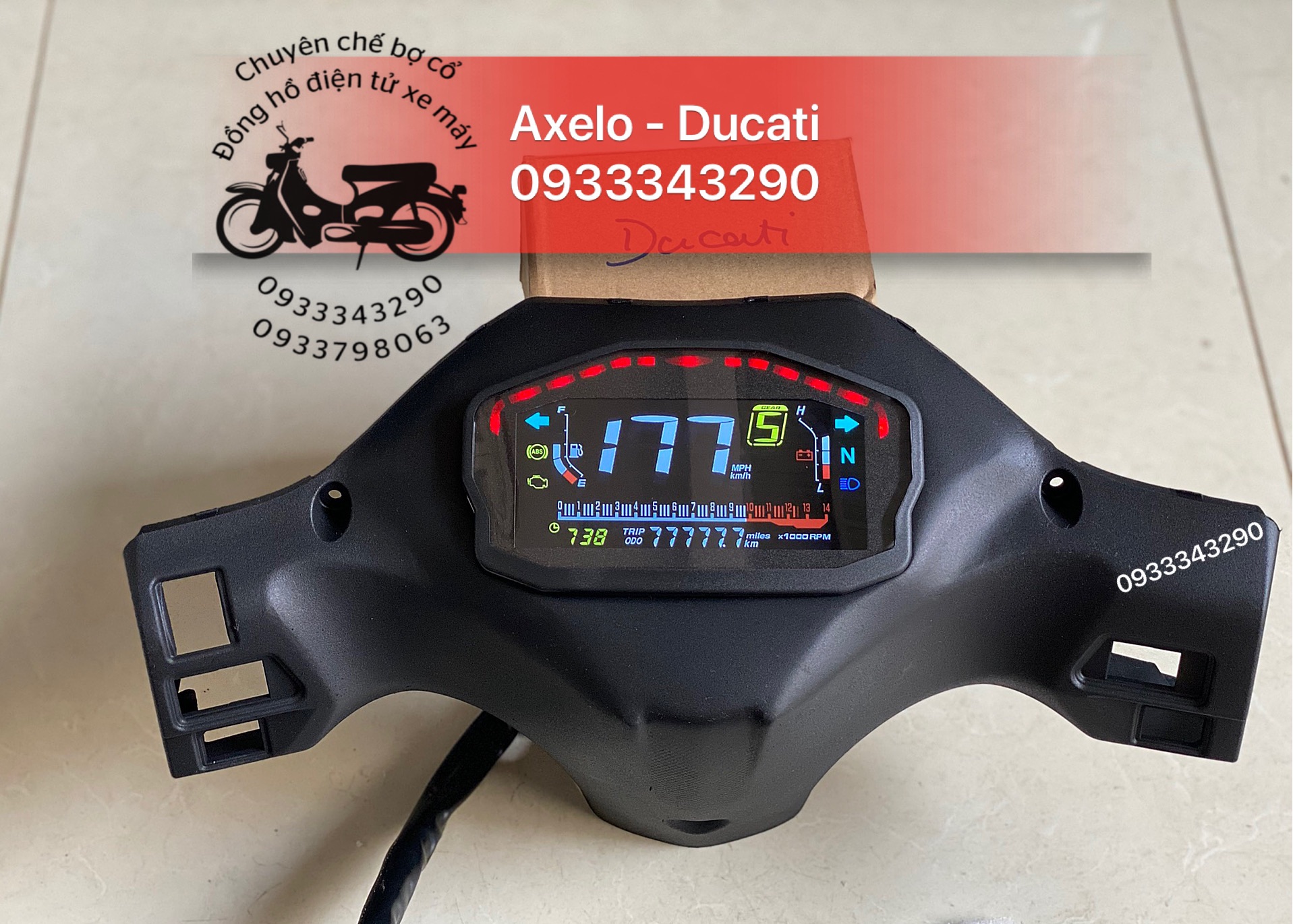 Trọn Bộ Bợ Cổ AXELO - DUCATI