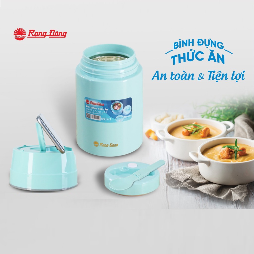 Bình ủ cháo, đựng thức ăn siêu giữ nhiệt Rạng Đông