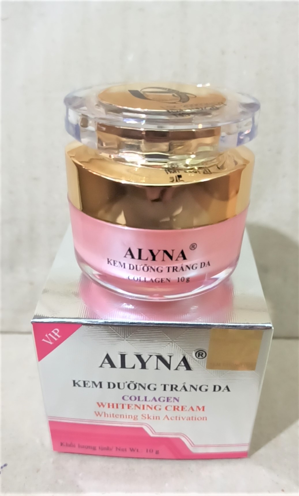 kem Alyna collagen dưỡng trắng da