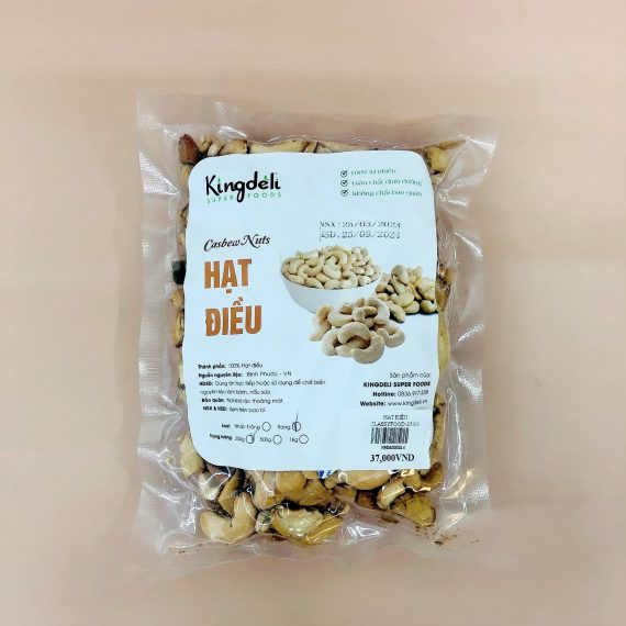 Hạt điều bể 250gr – giao thương hiệu ngẫu nhiên
