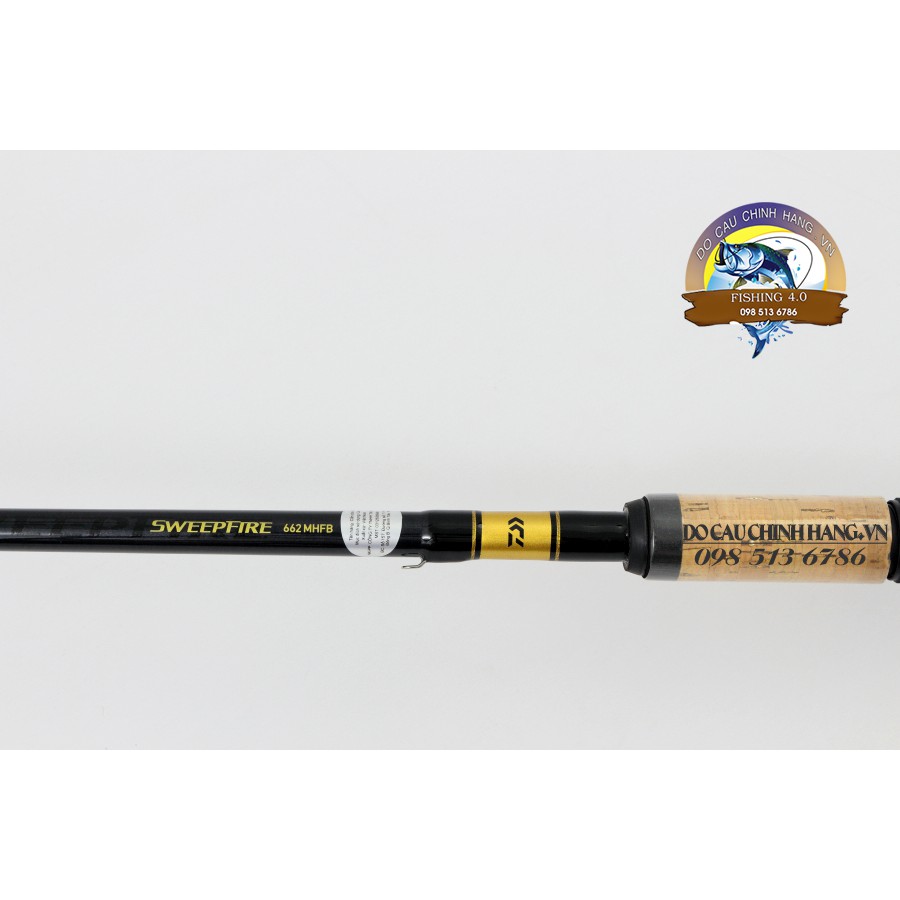 CẦN CÂU LURE SWEEPFIRE MÁY NGANG  DAIWA ( xả kho )