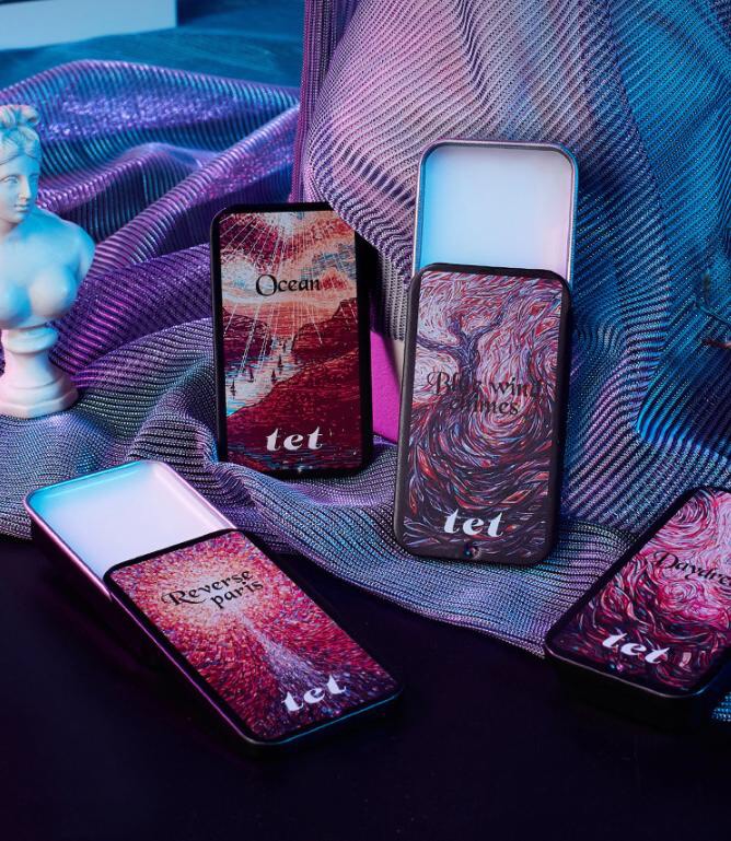 Nước hoa khô dạng sáp Tet.