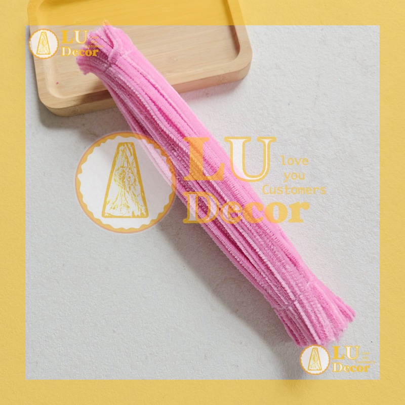 Bó kẽm nhung làm đồ handmade đồ chơi cho bé | LU Decor