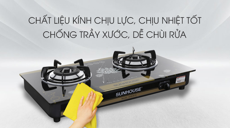Bếp Gas Đôi Sunhouse SHB-3818