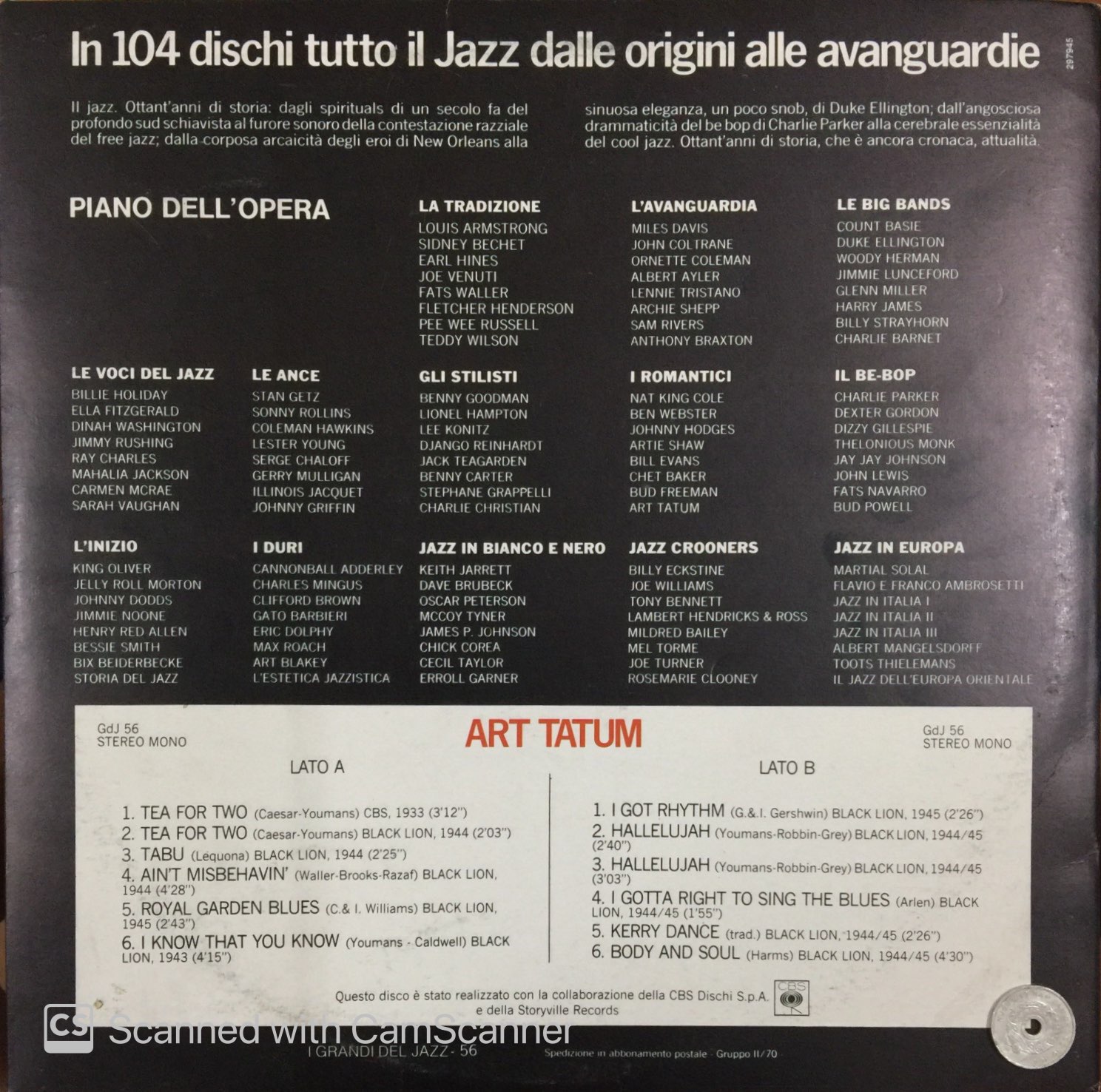 stereomate - Đĩa than - LP Vinyl: Art Tatum [Jazz]