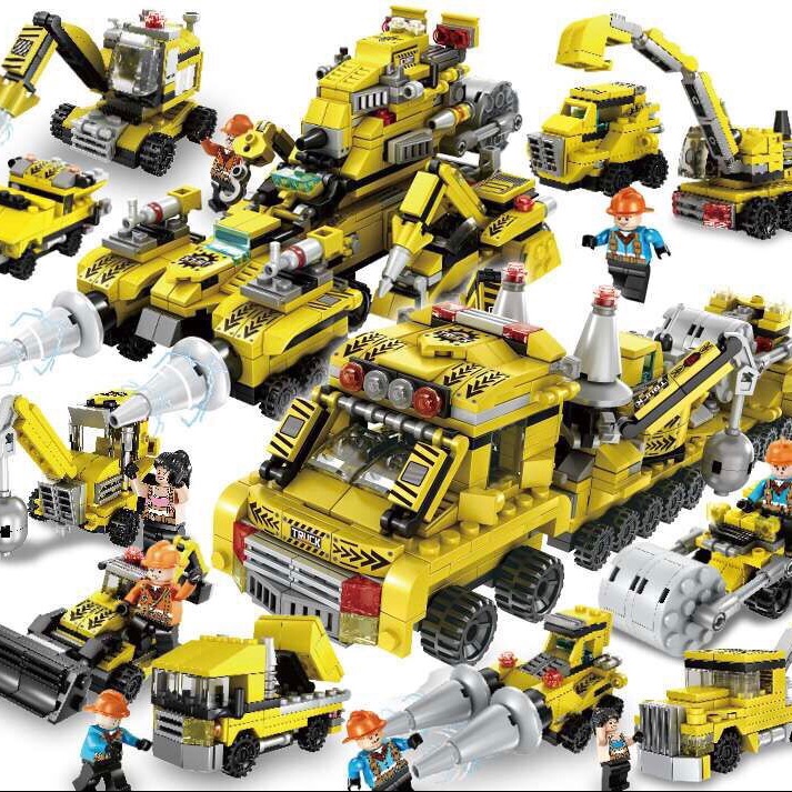LEGO LẮP RÁ XE CÔNG TRÌNH 95~100pcs