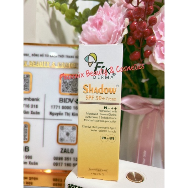 Kem Chống Nắng Fixderma Shadow Cream SPF 50+