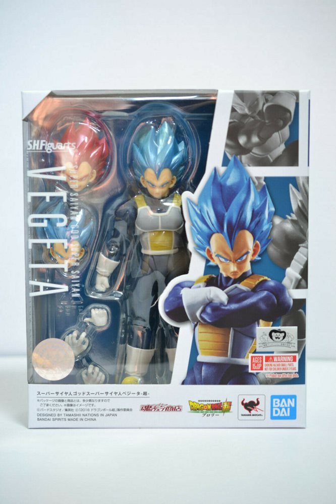 [HCM][Order báo giá] Mô hình chính hãng SHF Dragon Ball: Vegeta (God Super Saiyan)