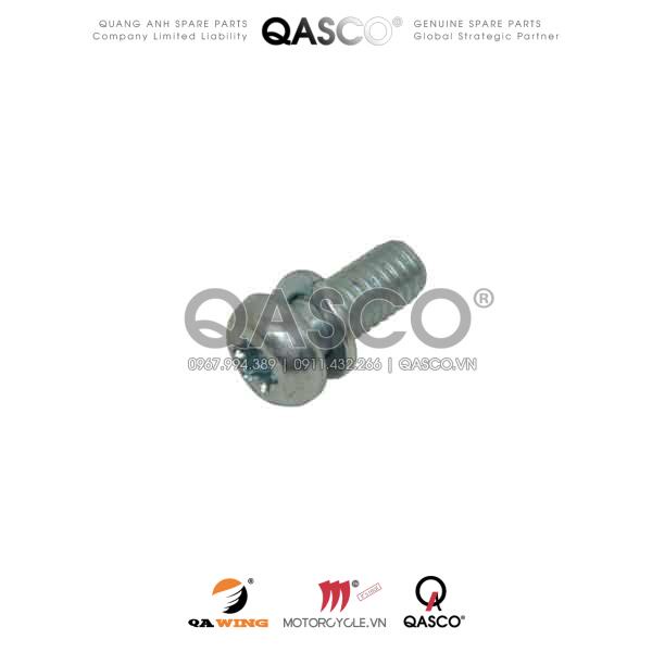 Vít bắt HONDA WINNER 150 / WINNER X (RS150 V1 V2 V3) (cỡ 5x12) (16081KVSJ01) QASCO