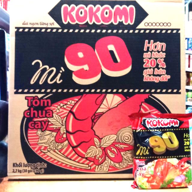 COMBO 10 GÓI MÌ KOKOMI 90 90G