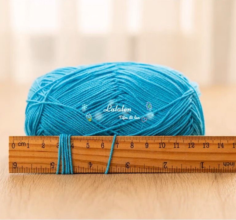 Len Candy Cotton Chính Hãng - Cuộn 40gr