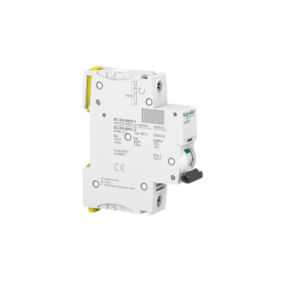 Mcb acti9 ic60n 1p 20a - schneider electric