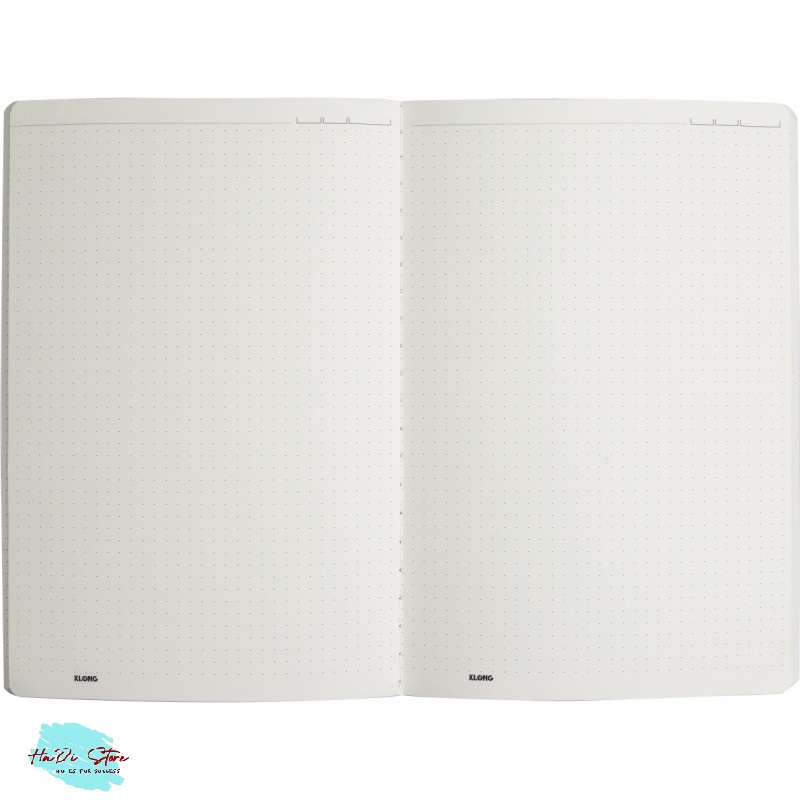 KLONG Vở may dán gáy DOT GRID B5 - 80trang (MS:837)