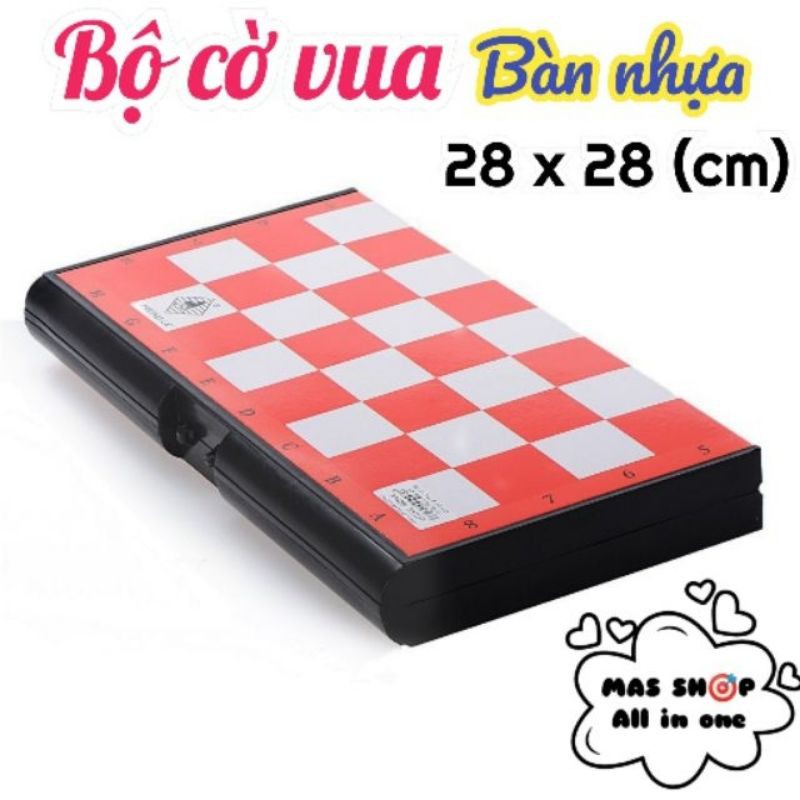 [HCM]Cờ Tướng Cờ Vua Cờ cá Ngựa 28cm
