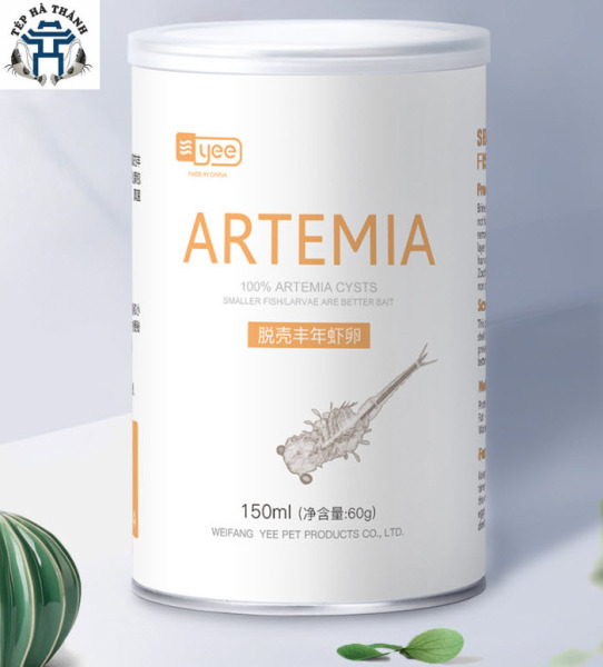 Thức Ăn Artemia Sấy Khô YEE 80Gr - Thức Ăn Dinh Dưỡng Cho Cá Cảnh