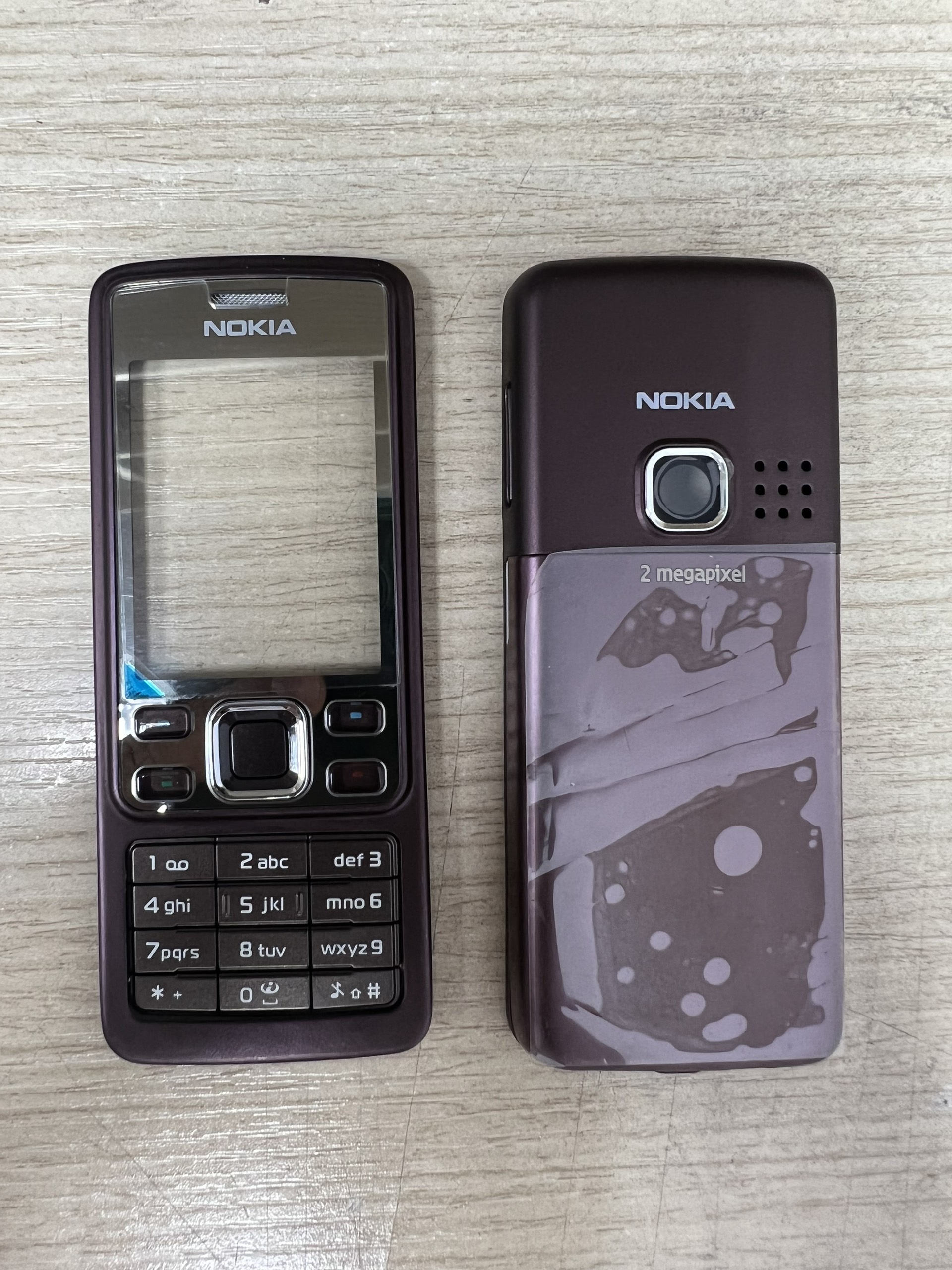 Vỏ nokia 6300 ( kèm sườn, phím)
