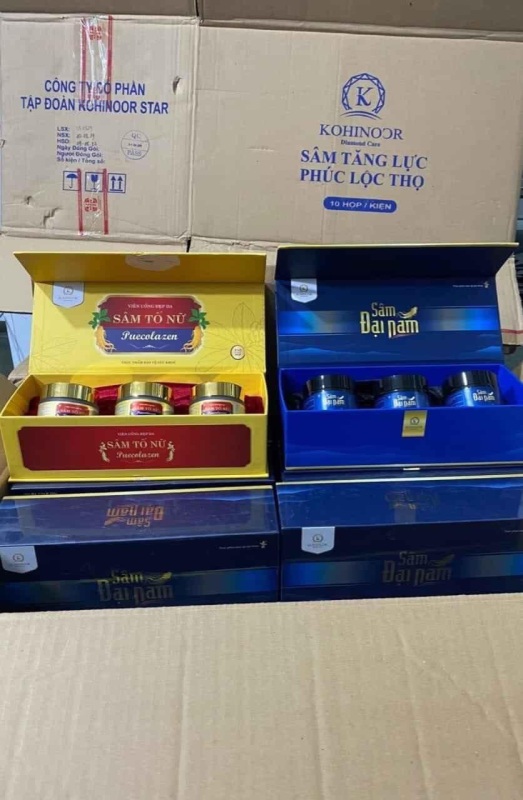 Combo sâm đại nam + sâm tố nữ + kèm quà