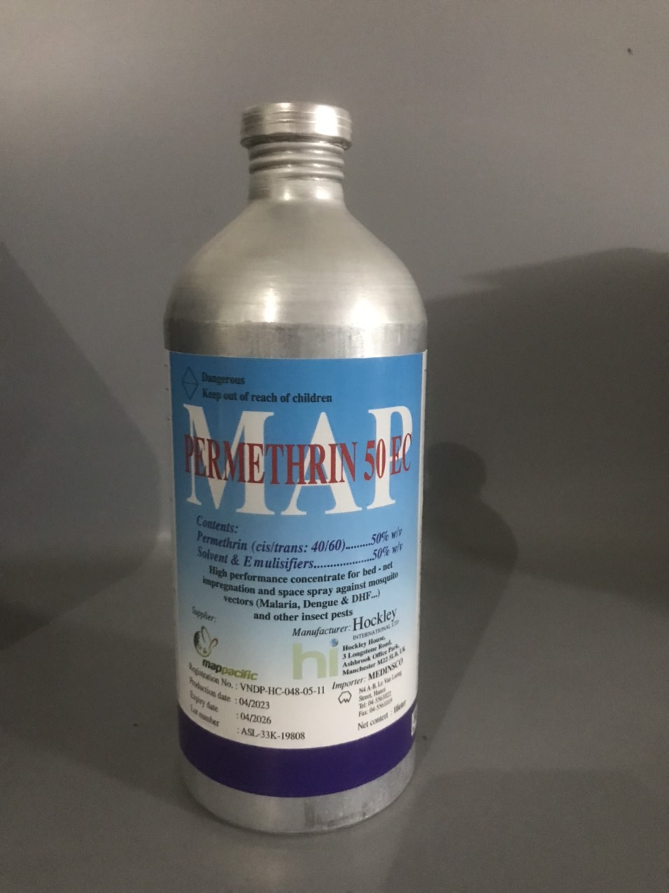 Thuốc diệt muỗi chai nhôm (1 lít)