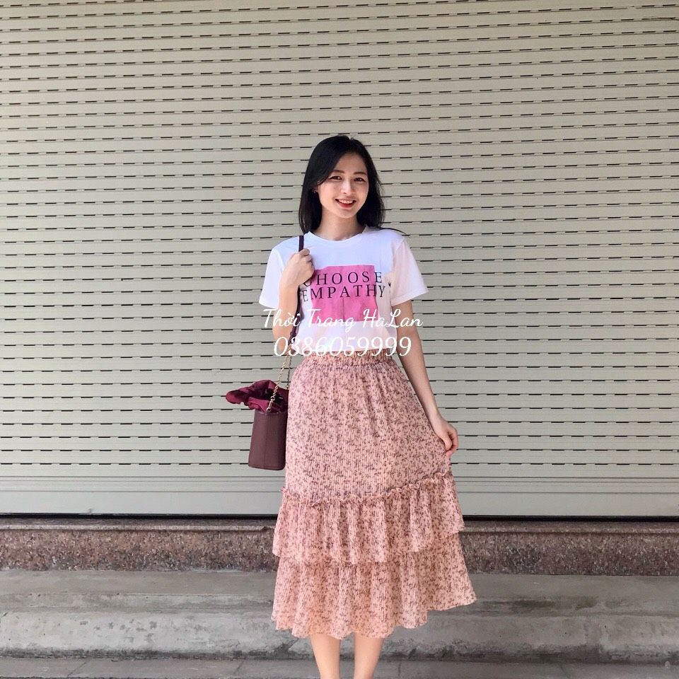 Áo Stradivarius cao cấp thun xuất phông - Nữ