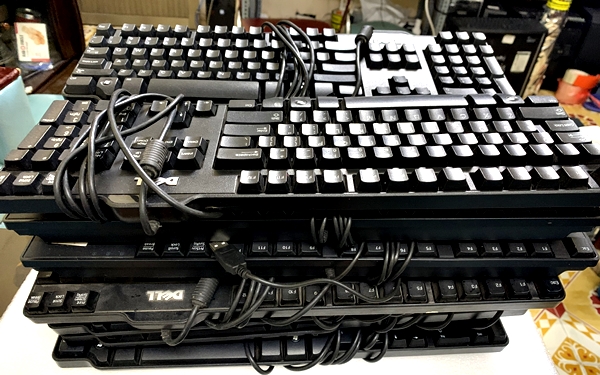 Bàn phím máy tính chuẩn USB /PS2 bóc máy