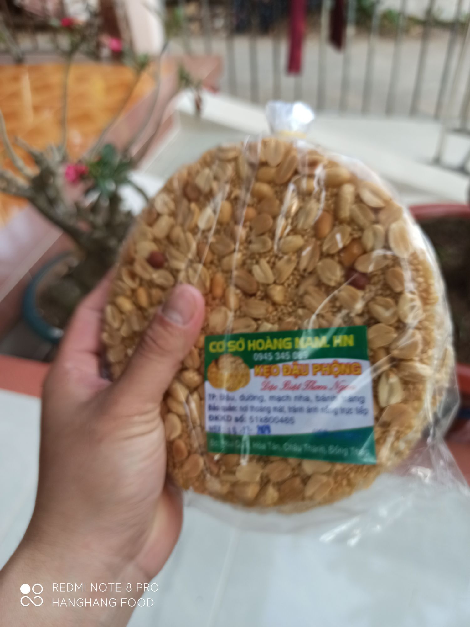 Kẹo Đậu Phộng Combo 3 bịch 900g 12 cái