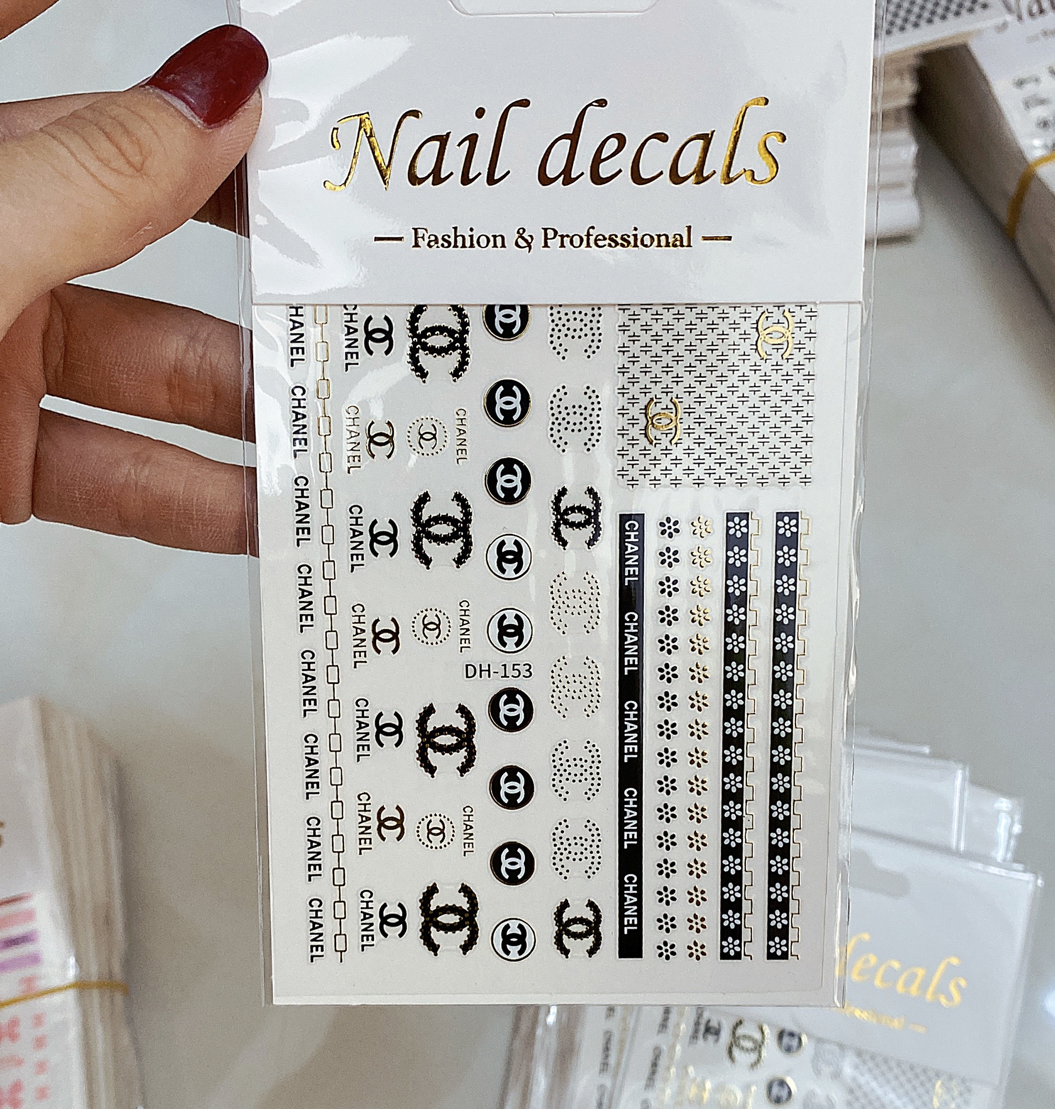 Sticker dán móng mẫu mới siêu đẹp - Mini Nails