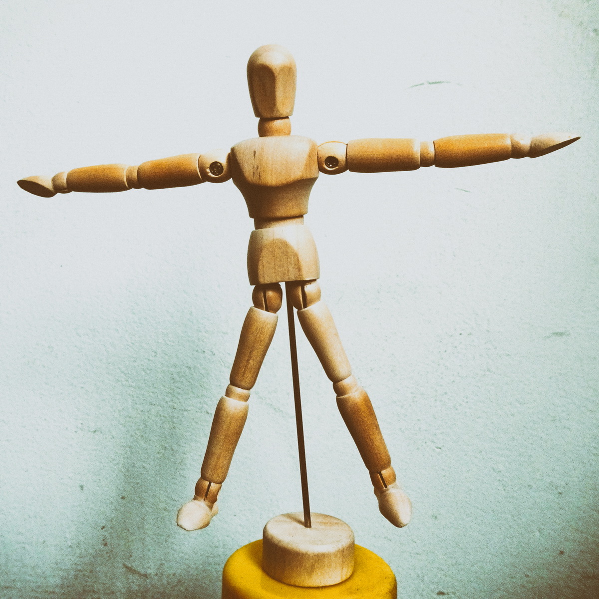 Người giả gổ rối mộc nhân (Size lớn 30cm)